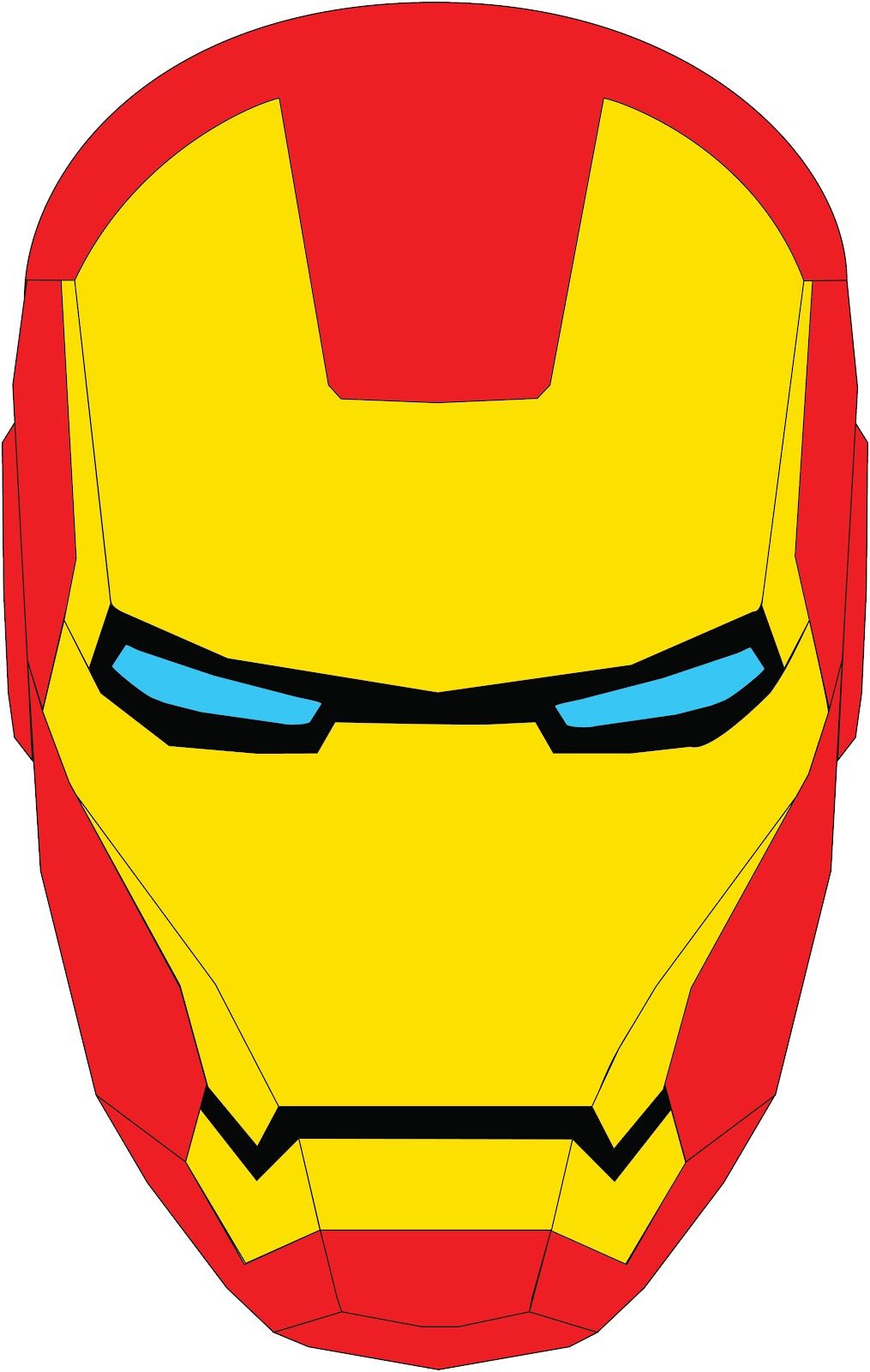 1015x1600 Iron Man Clipart