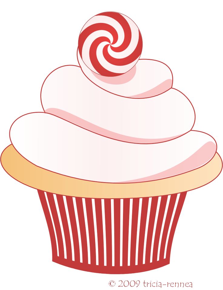 736x955 January Cupcake Cliparts