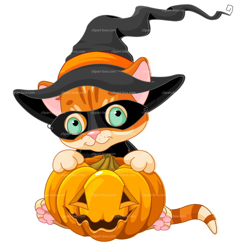 800x800 Free Halloween Cat Clip Art Fun For Christmas