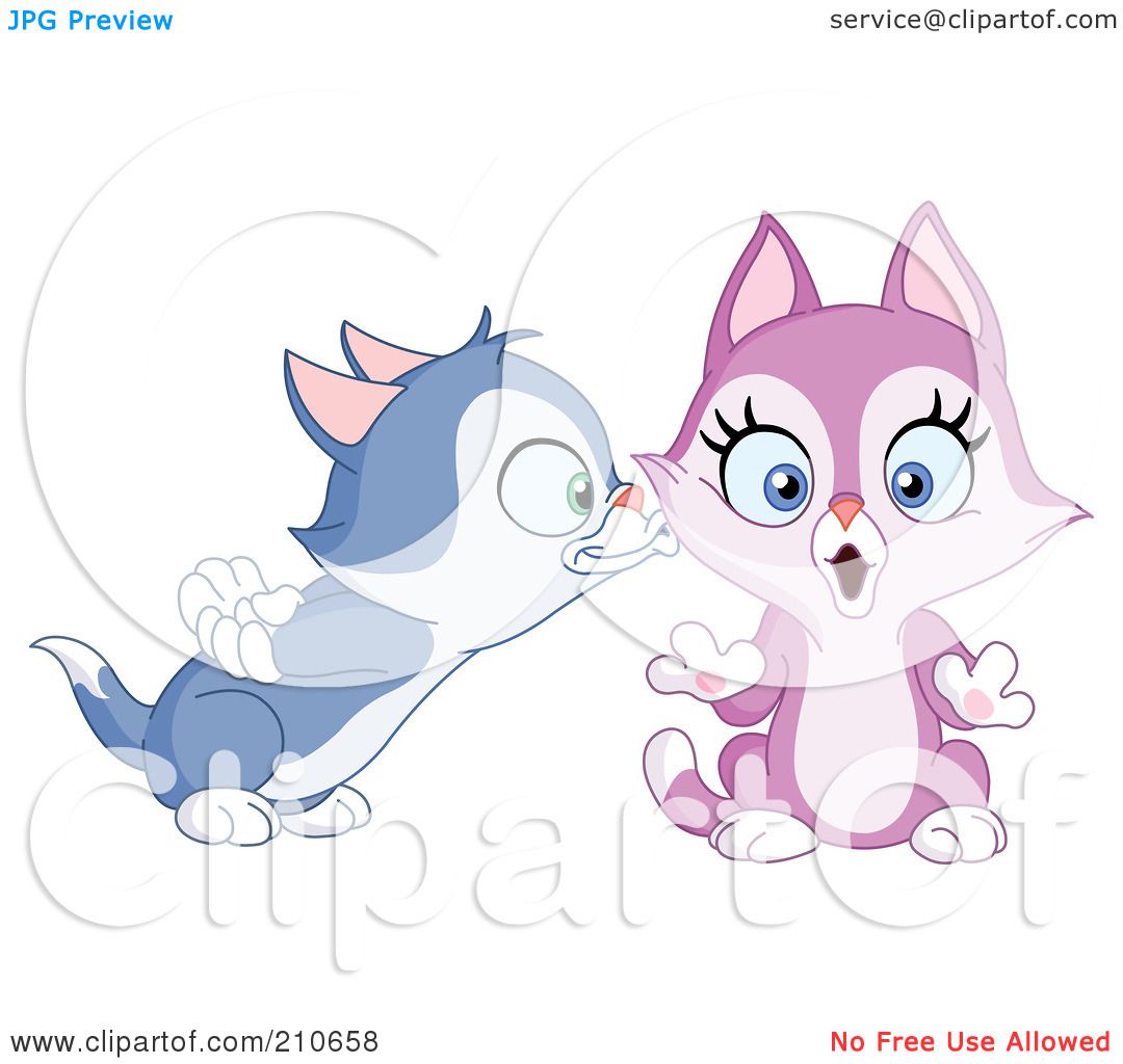 1080x1024 Royalty Free (Rf) Clipart Illustration Of A Cute Blue Kitten Boy