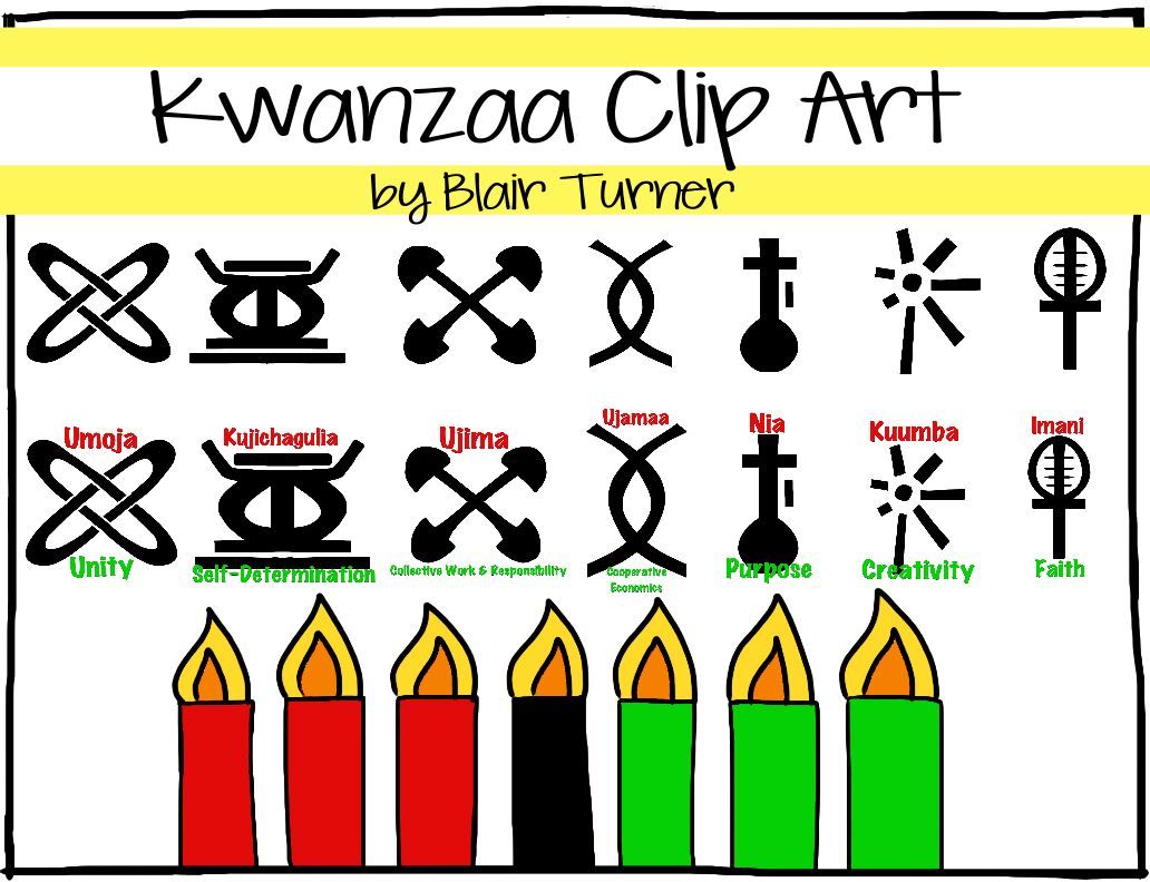 1032x792 Image Search Included 3 Frames 7 Symbols Of Kwanzaa 7 Principles