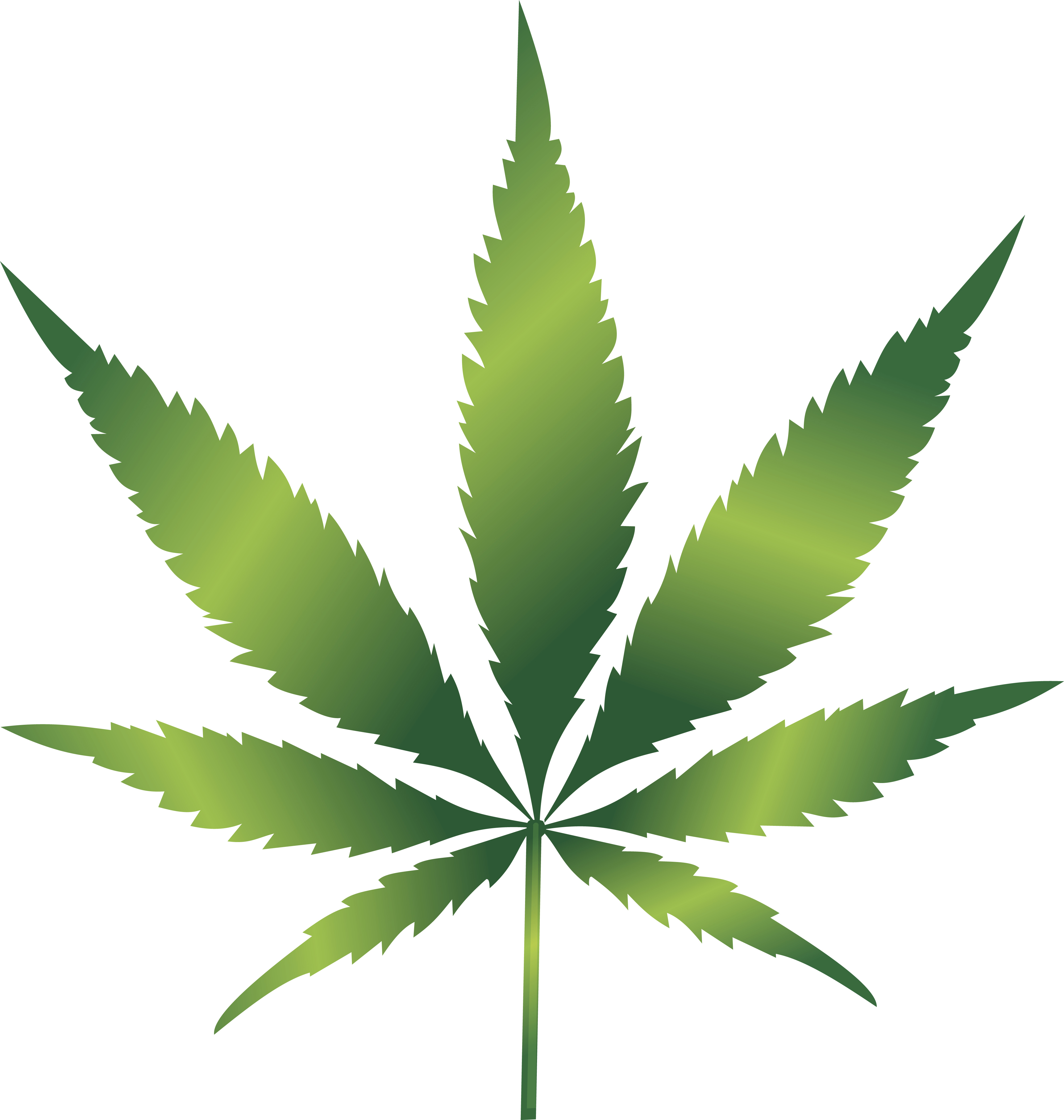4000x4211 Pot Leaf Clip Art 1625 Free Clipart Of A Cannabis Leaf