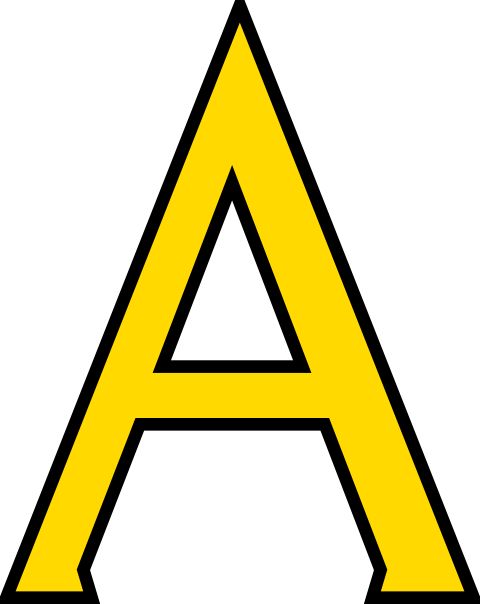 Free Letter A Clipart