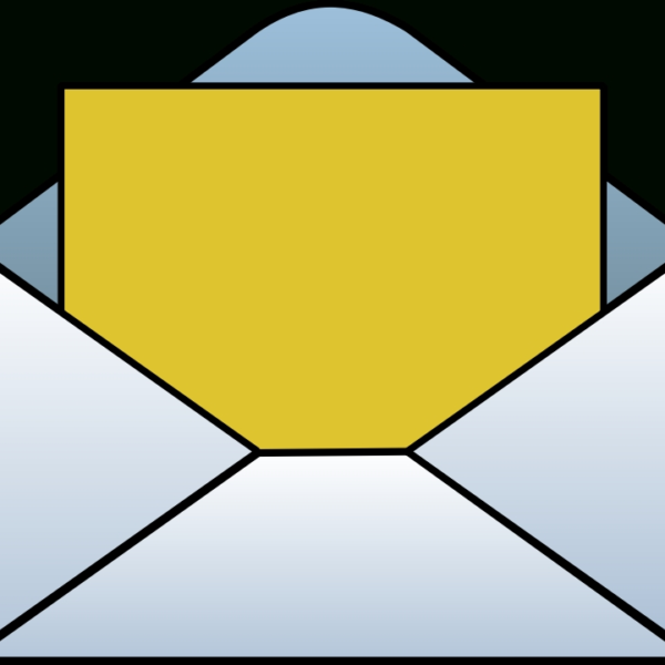 600x600 Envelope Clip Art Free Clipart Images Clipartbarn Throughout