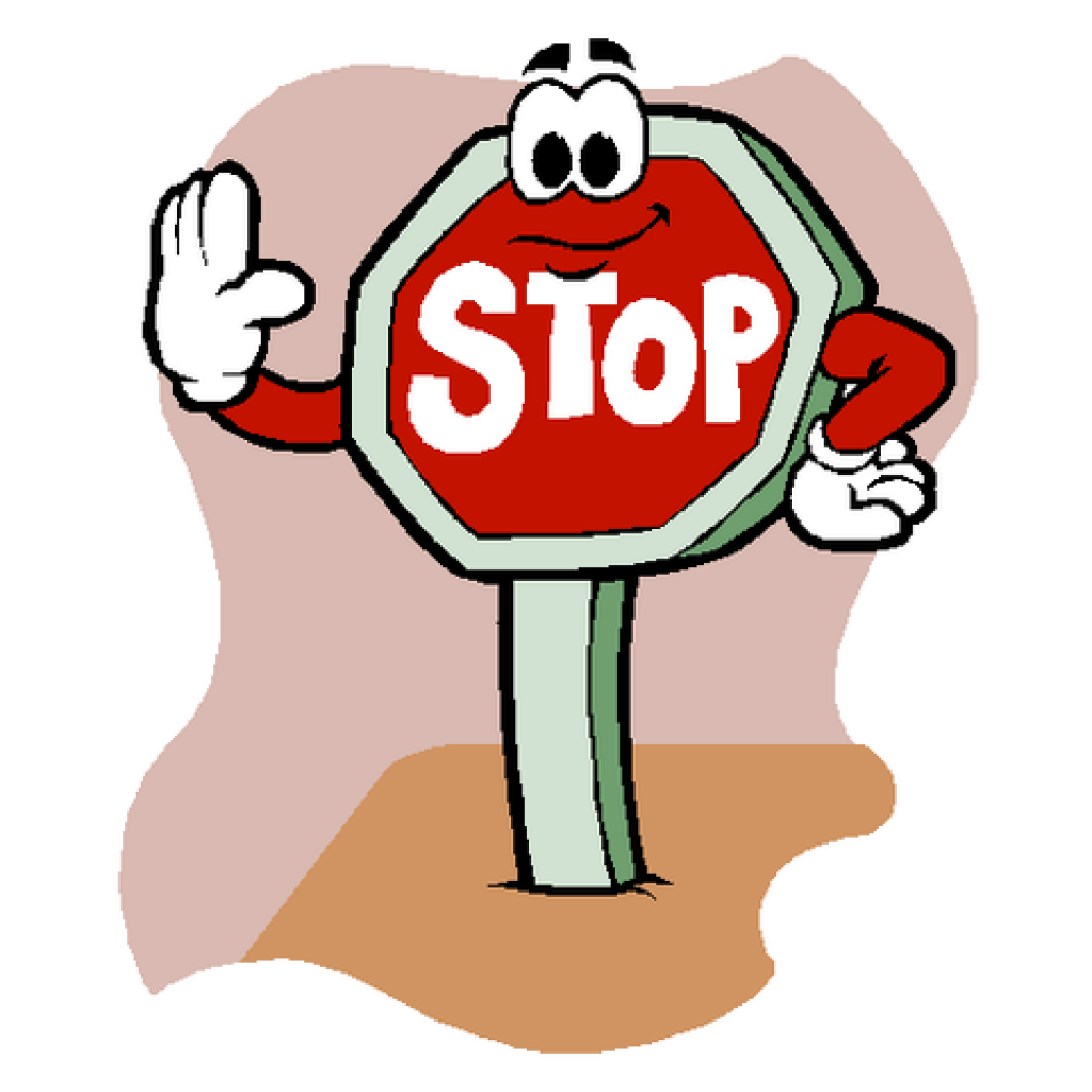 1024x1024 Stop Sign Clip Art Lion Clipart