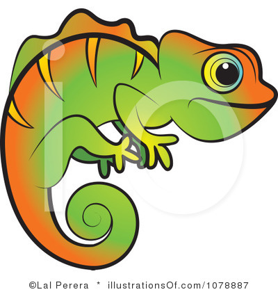 400x420 Fashionable Idea Chameleon Clipart Clip Art At Clker Com Vector