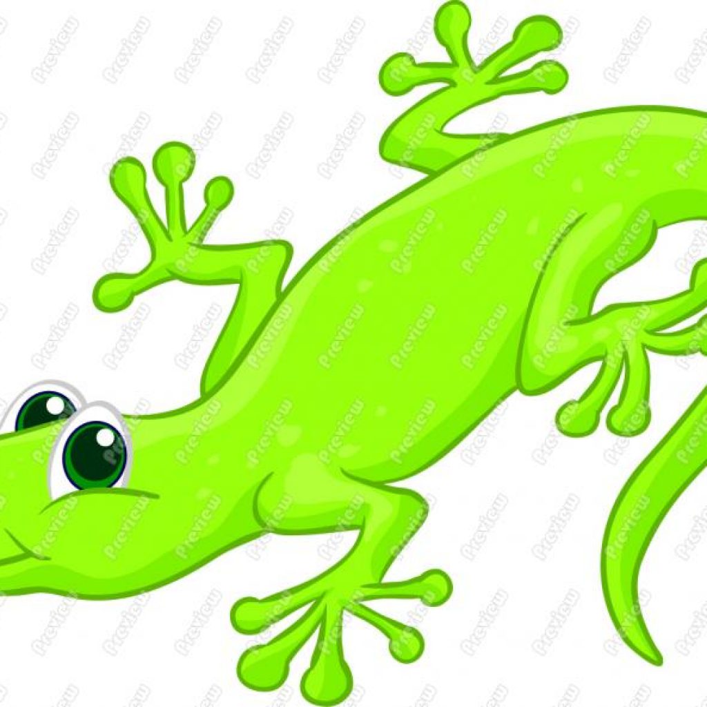 1024x1024 Cute Lizard Clipart