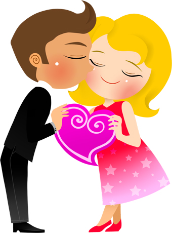 340x460 Young Love Clipart