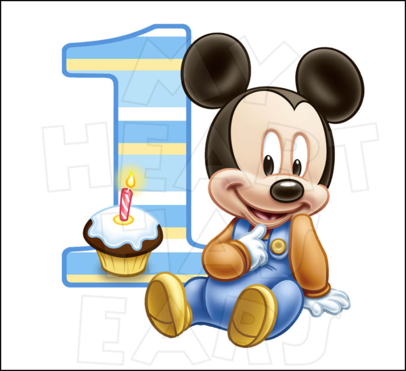 830x758 Mickey Mouse Birthday Clipart