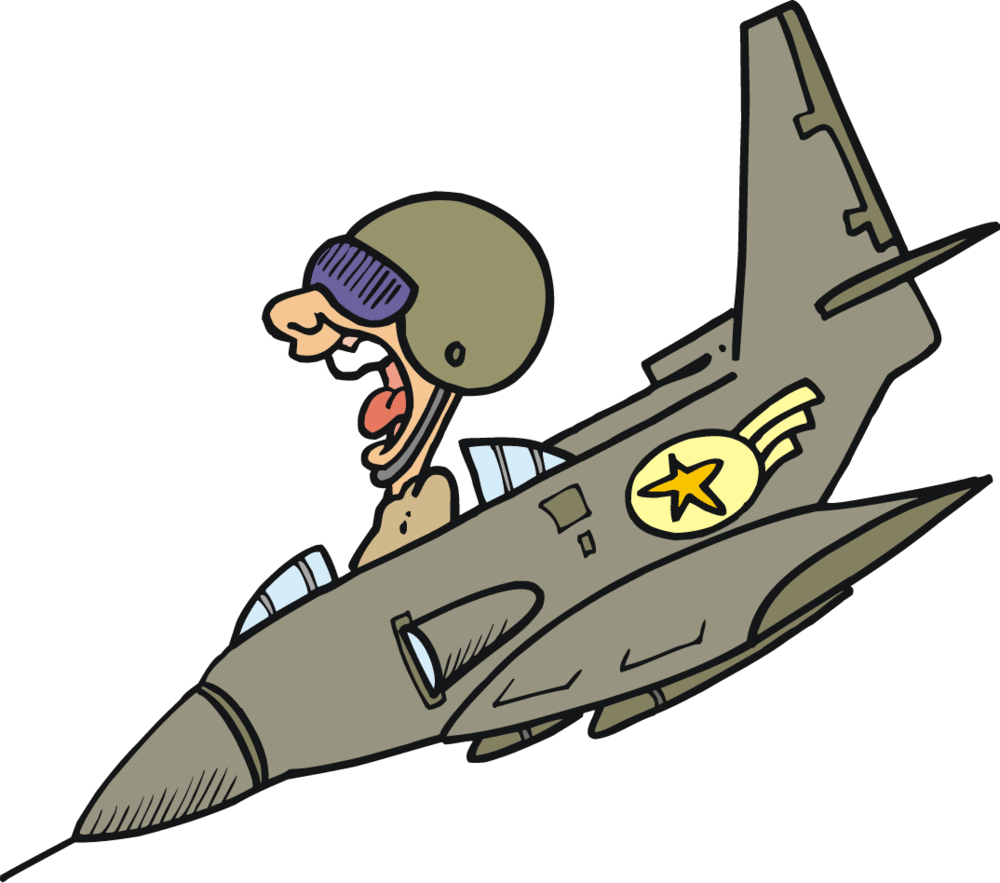 1000x883 Free Cartoon Military Fighter Jet Vector Art Clip Art Image