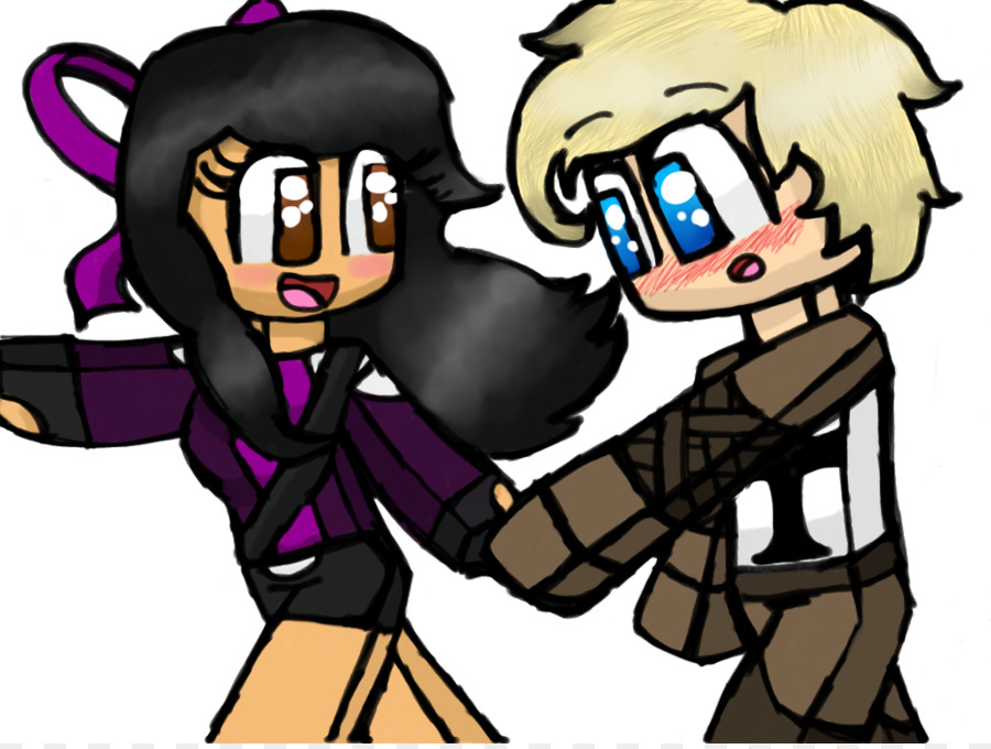 900x680 Minecraft Drawing Aphmau Fan Art Clip Art