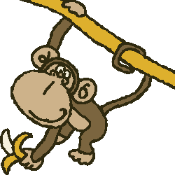 250x250 Monkey Clip Art For Kids Free Clipart Panda