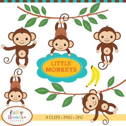 432x432 Baby Monkey Clipart Ba Monkey Clip Art Clipart Panda Free Clipart