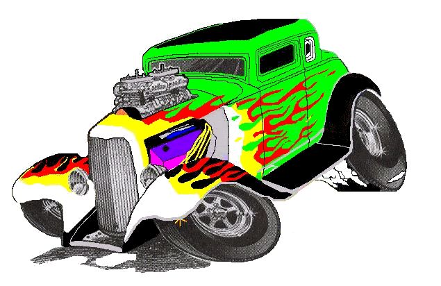 635x412 Hot Rod Clip Art Hot Rods Wild Thang (Car Toons