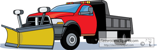 550x176 Snow Truck Clipart