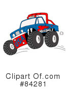 130x175 Four Wheeling Clipart