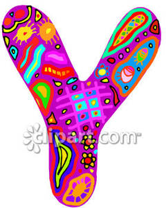 240x300 Mosaic Letter Y