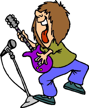 355x432 Free Rock Star Clip Art Pictures