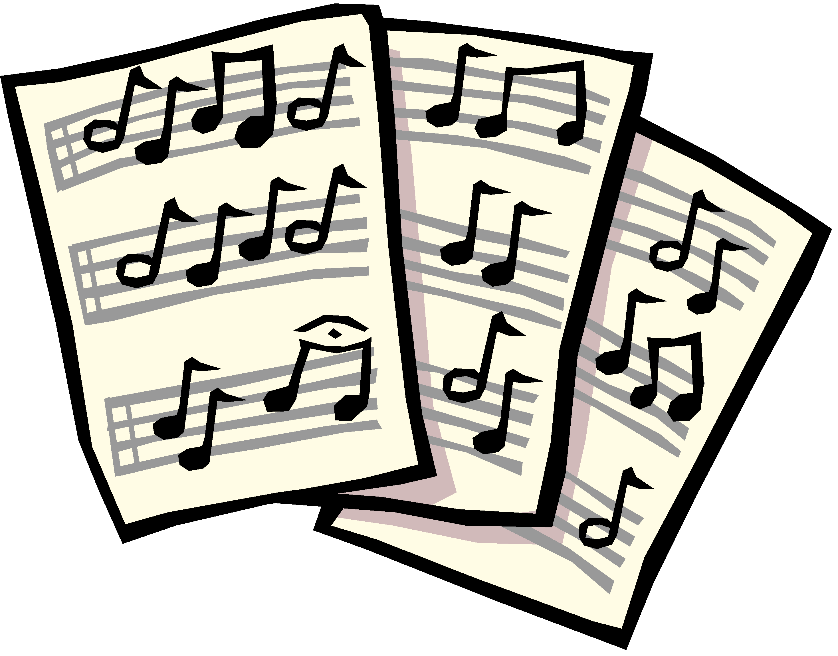 2937x2300 Clip Art Music Sheet Clip Art