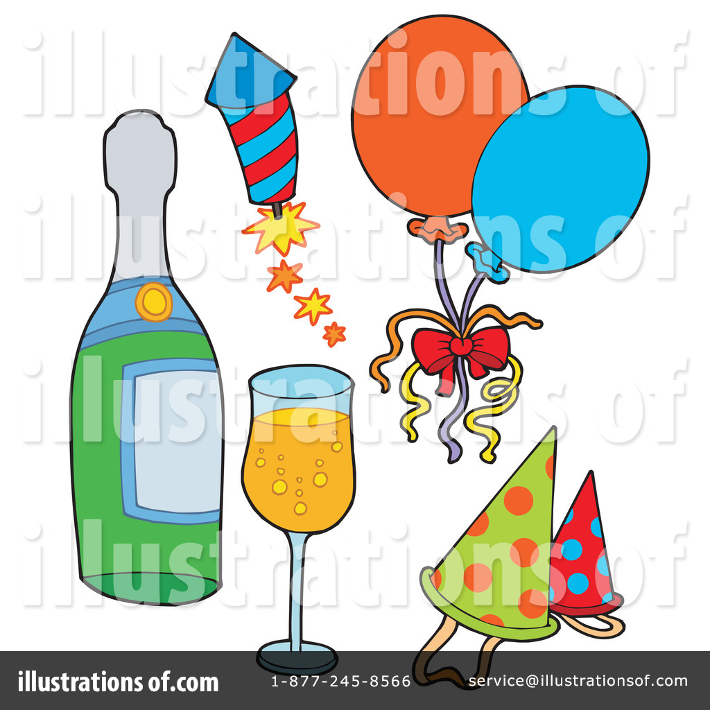 1024x1024 New Years Clipart