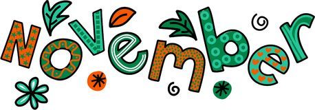 458x160 Clip Art For November Cliparts Co Hello! Months Of The Year