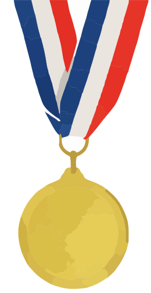 306x591 Olympic Medal Clipart Clipartmonk