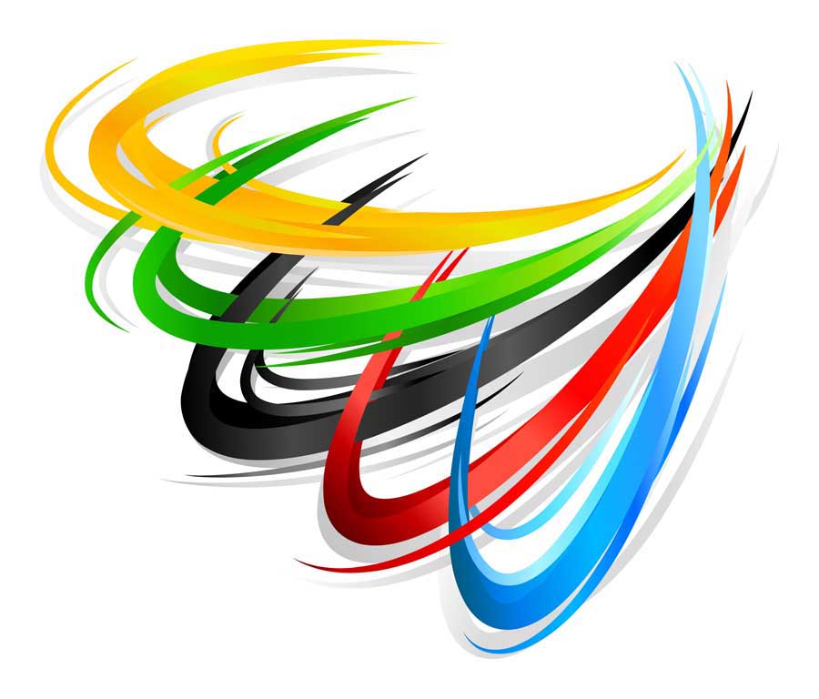 900x768 Winter Olympic Torch Clipart