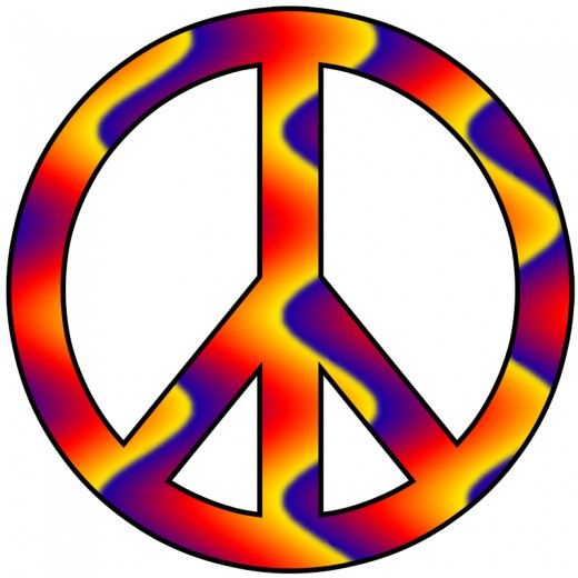 520x520 Peace Sign Clipart Clip Art