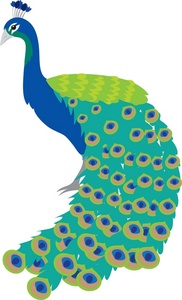 182x300 Free Peacock Clipart Image 0071 0906 3012 1910