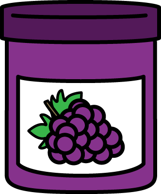 332x402 Peanut Butter And Jelly Clip Art
