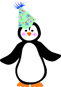 210x300 Birthday Penguin Clip Art Clipart Panda