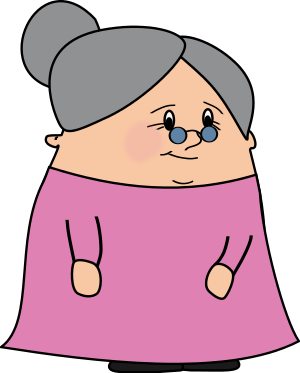 300x373 Old People Clip Art