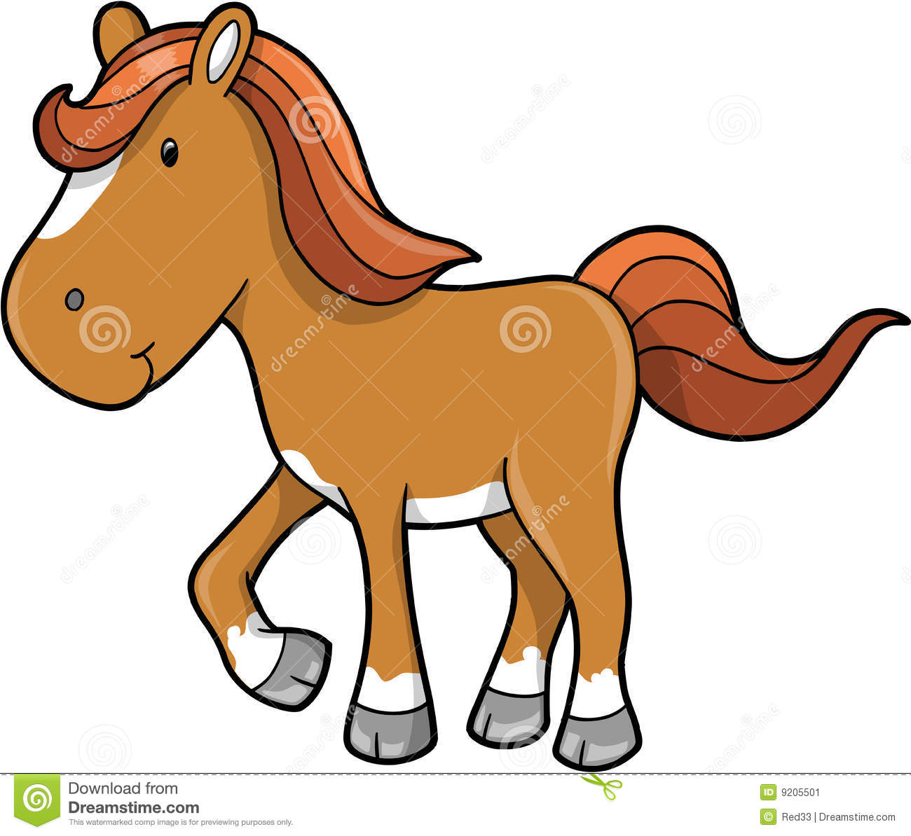 1300x1194 Cute Horse Clipart