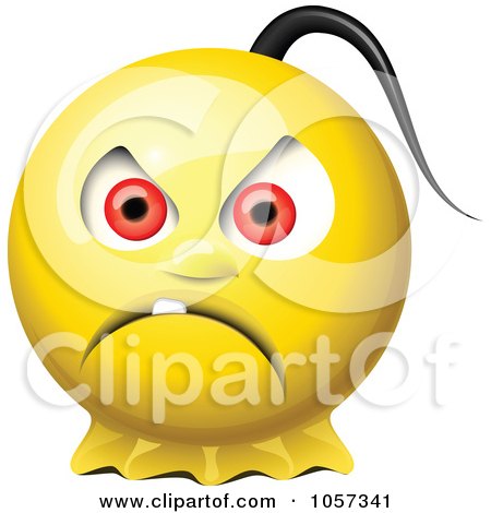 450x470 Royalty Free Vector Clip Art Illustration Of A 3d Yellow Smiley