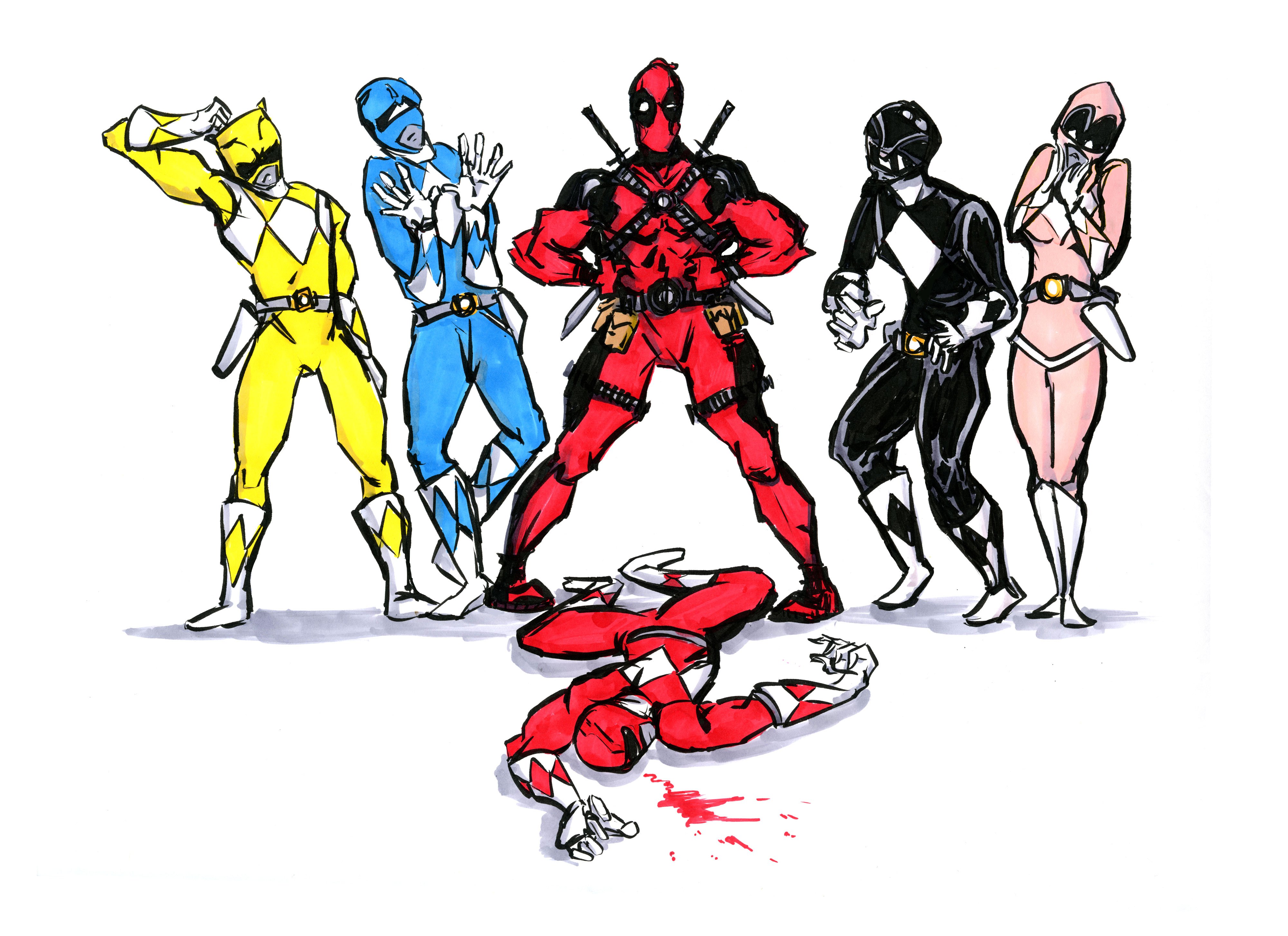 4000x2906 Clip Art Power Rangers Clip Art