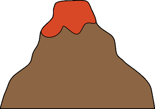 500x352 Beautiful Pre K Clip Art Free Volcano Clipart Preschool Volcano