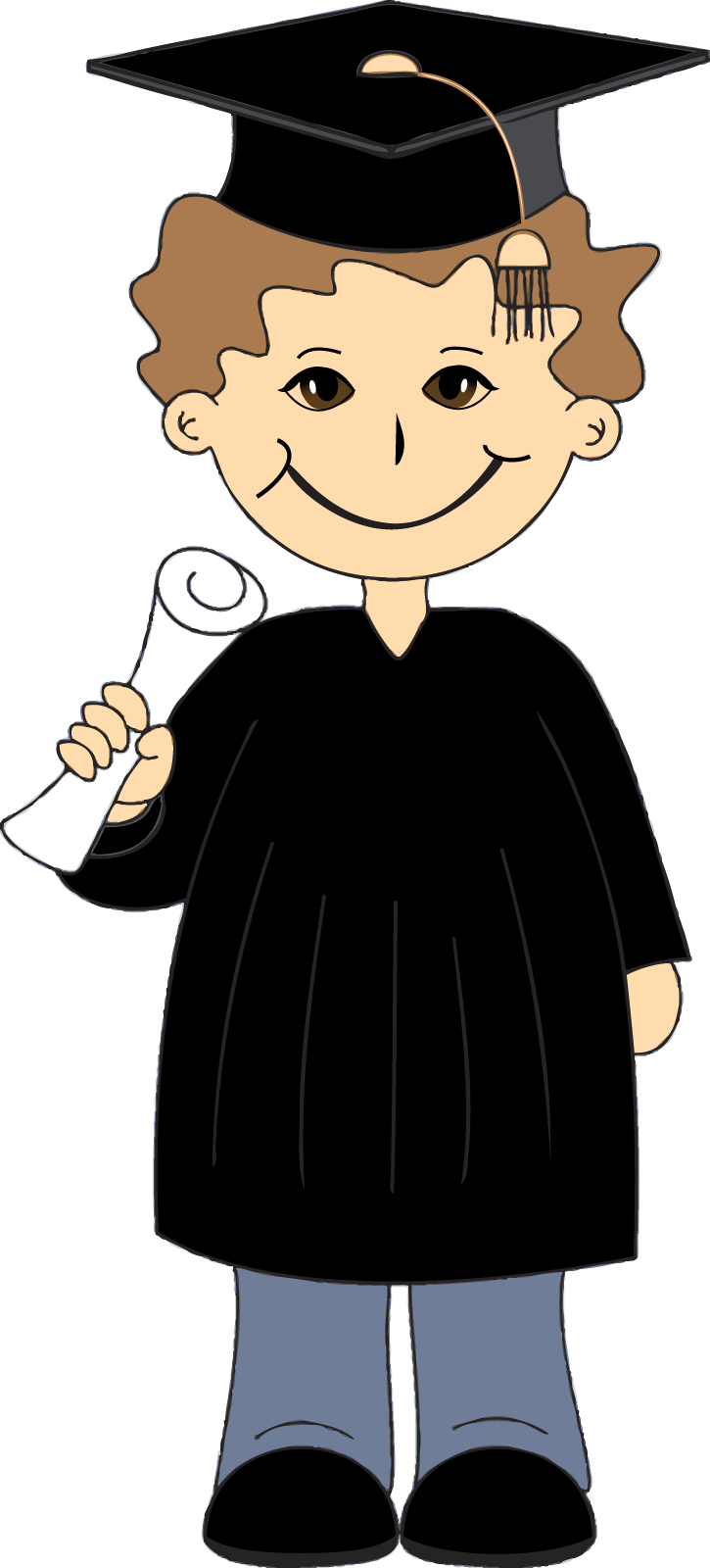 725x1600 Graduation Clip Art Free Printable Clipart 2