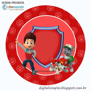 320x320 Paw Patrol Birthday Party Free Printable Cupcake Wrappers