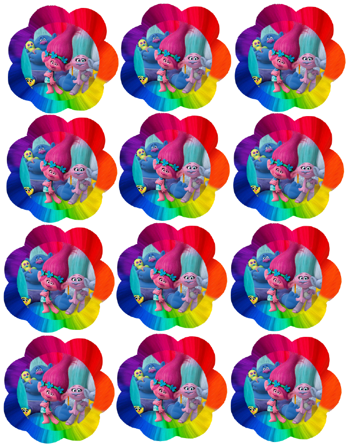 711x899 Printable Cupcake Toppers 1