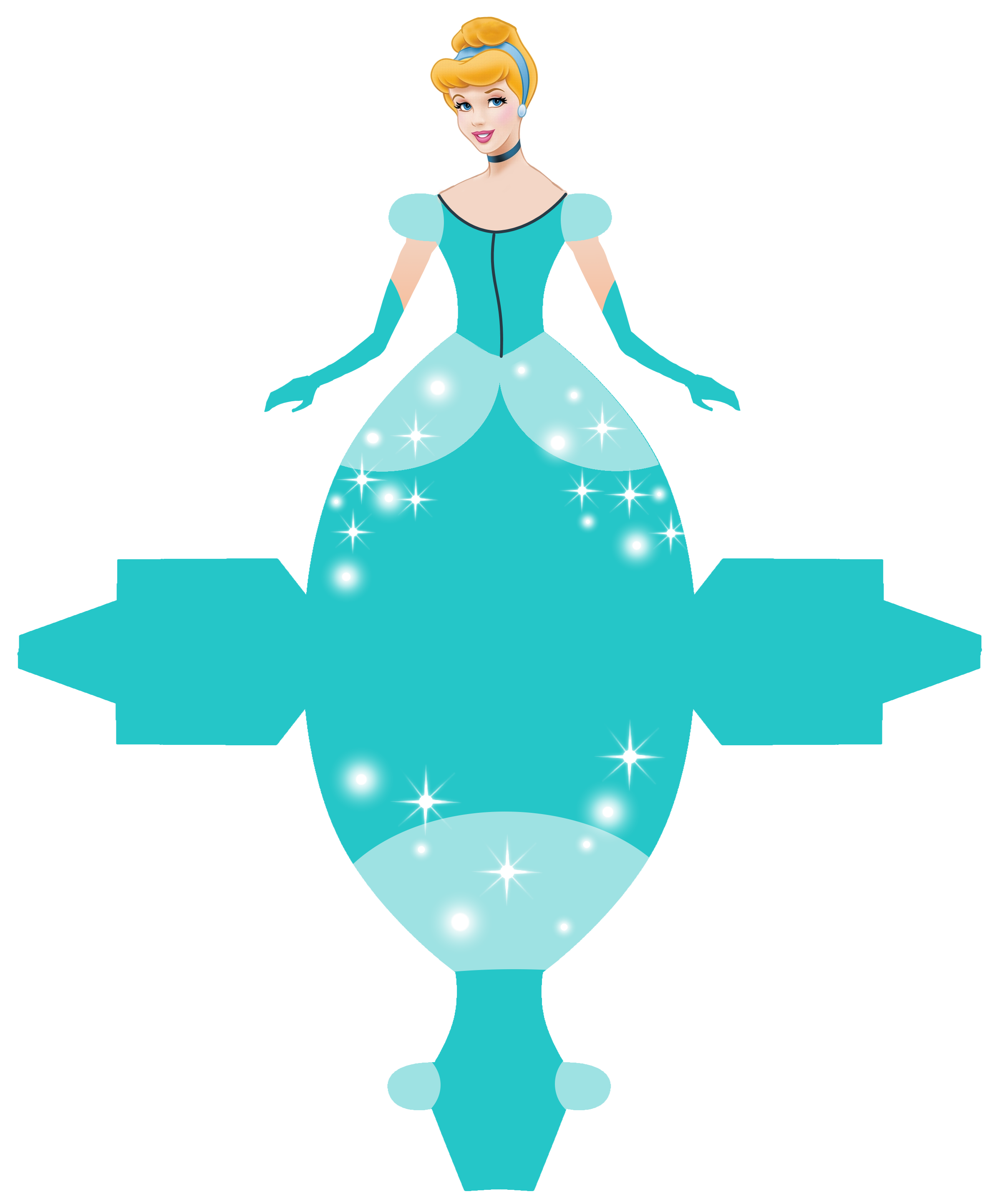 2404x2887 Disney Box Cinderella Disney Crafts Free