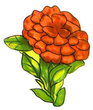 354x420 Free Flower Clipart