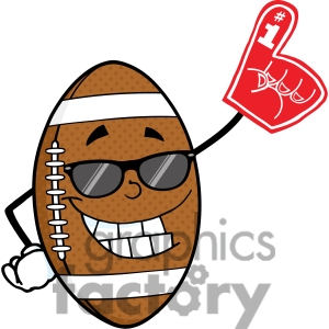 300x300 Football Clip Art Free Printable Clipart Panda