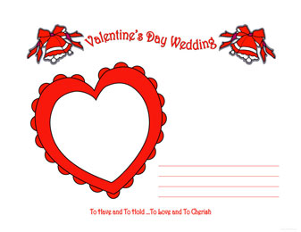337x260 Free Printable, Digital, Scrapbook Valentine Wedding, Valentine