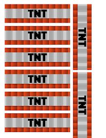216x280 Free Minecraft Printable Tnt Labels