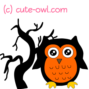 313x313 Halloween Owl Clipart Clipart Panda