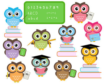 340x270 Owl School Clipart Clipart Panda