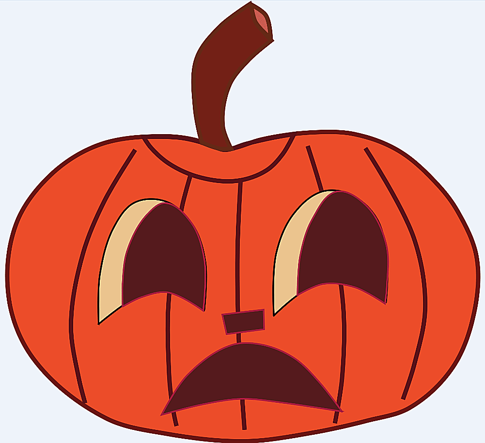 1001x915 Pumpkin Mouth Cut Out Clipart