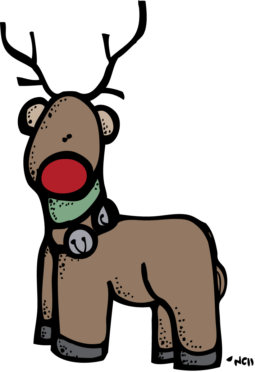 821x1200 Reindeer Clipart Clipartpen