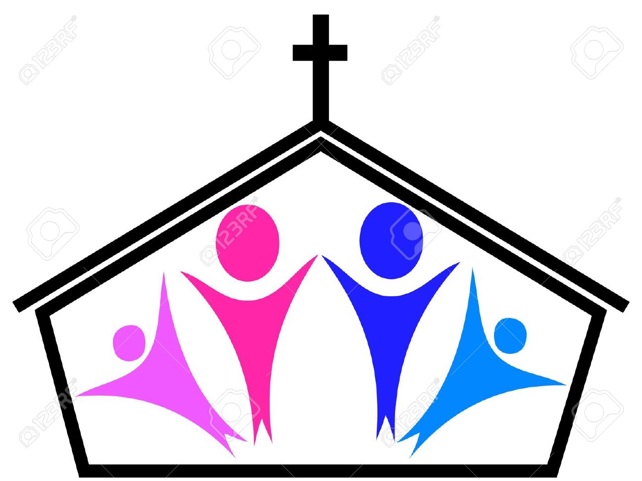 1300x974 Church Family Clipart Family Clipart