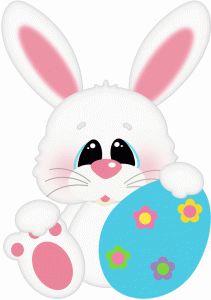 211x300 466 Best Easter Clip Art Images On Rabbits, Bunnies